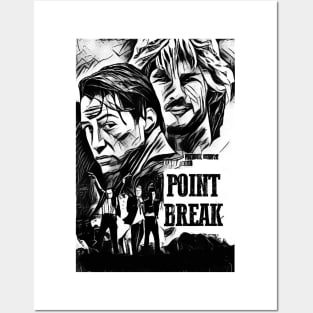 point break Posters and Art